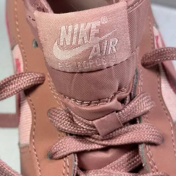 Nike Air Force 1 LV8 (GS) Rust/Pink Pink Storm [849345 603] US SZ 6Y - Picture 11 of 12